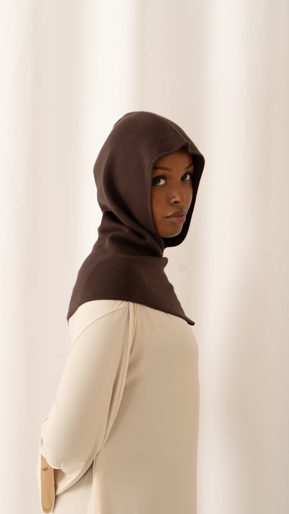 Brown balaclava