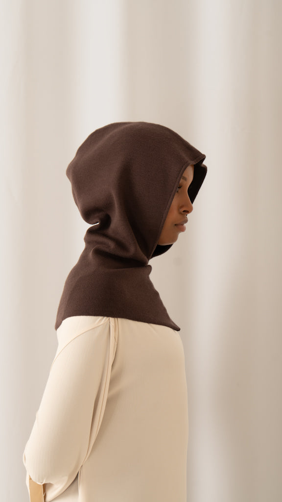 Brown balaclava